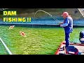 Dam FISHING on the TENNESSEE RIVER Multi Fish Species
