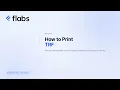 How to Print a Test Requisition Form TRF Flabs LIMS