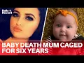 Mother who killed baby daughter with heat from HAIRDRYER jailed for six years