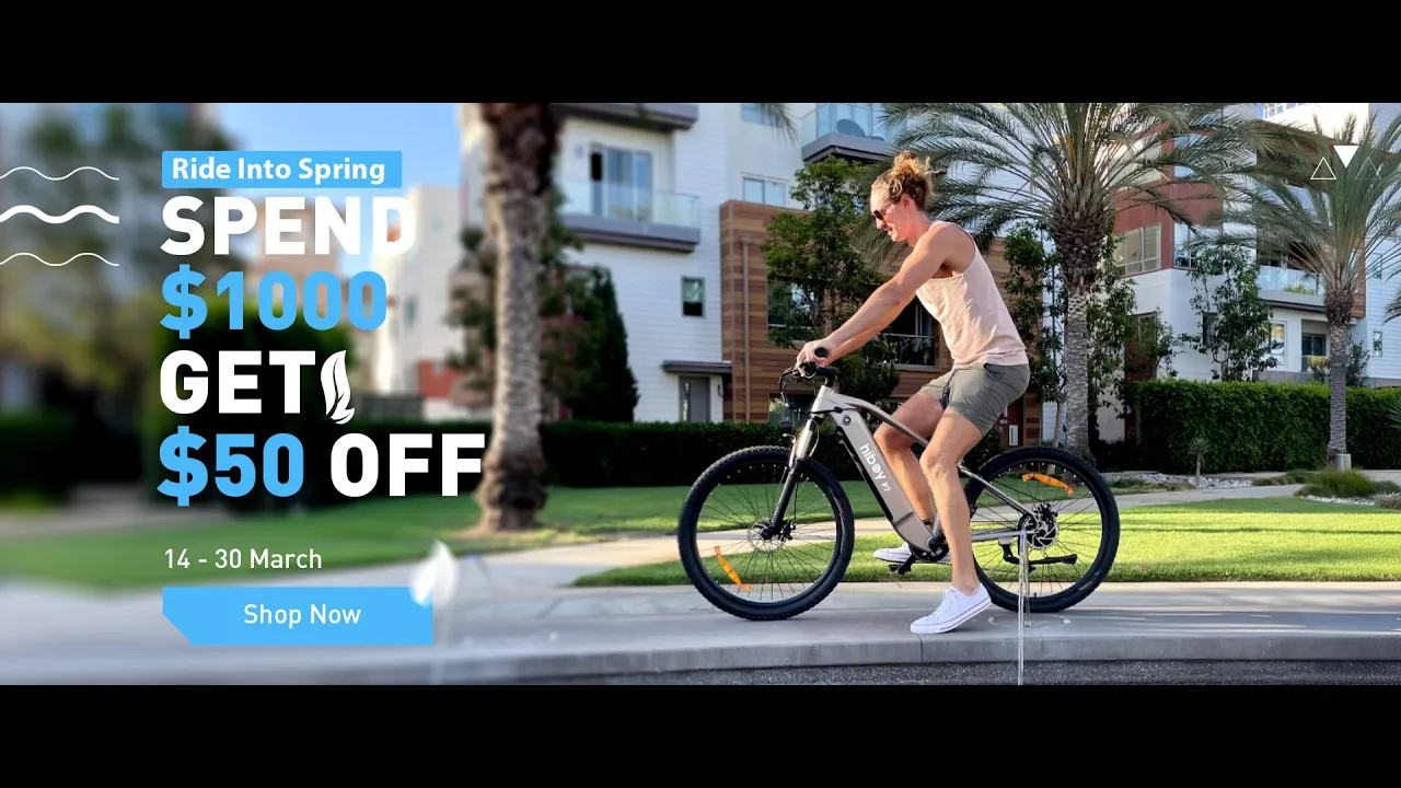Hiboy official — Hiboy Spring Sale - Electric Scooters (YouTube video ad)