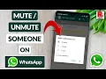 Download Lagu How To Mute or Unmute Someone on WhatsApp
