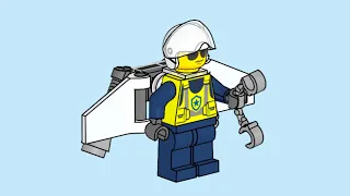LEGO 952507 Instructions | City | Police Officer with Jet Pack | Police | Magazine Gift