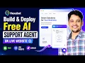 Deploy a Free AI Chatbot on Your Website - Full Tutorial