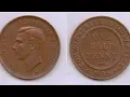 AUSTRALIA 1938 One Penny Coin VALUE