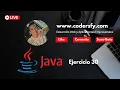 Aprender Java juntos Ejercicio 30 Estructuras condicionales