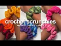 how to crochet scrunchies