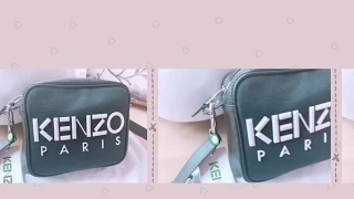 KENZO KOMBO CAMERA BAG REVIEW Unboxing What Fits EVERYTHING
