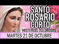 Lagu Santo Rosario Corto de hoy Martes 21 de Octubre🙏 Misterios Dolorosos🙏 Rosario a la Virgen María🙏