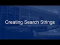 Lagu Creating Search Strings