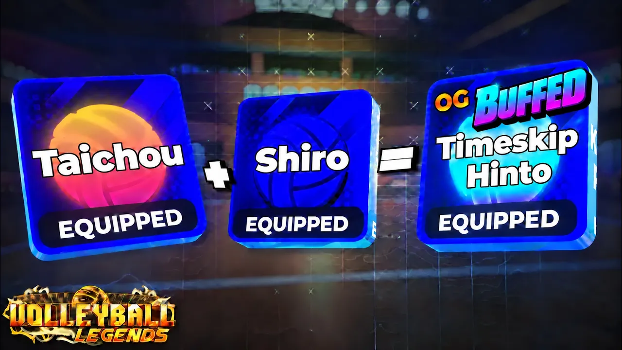 THIS COMBO GIVES TIMESKIP HINTO THE CRAZIEST BUFF IN VOLLEYBALL LEGENDS