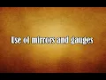 UPS 10 Point Commentary Training Use of Mirrors and Gauges 2026 UPDATED