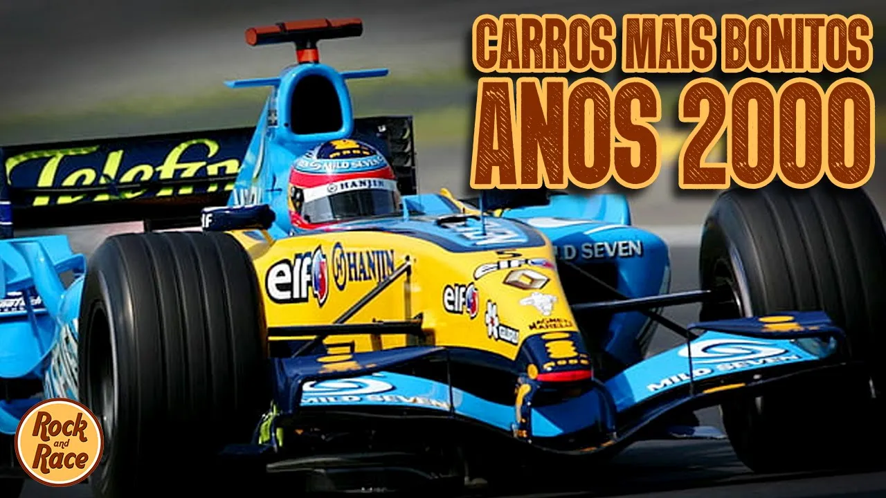 TOP 5 - Os CARROS MAIS BONITOS da F1 Anos 2000 | Parte 01
