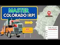 Colorado IRP EXPLAINED The Secret to Hassle-Free Interstate Trucking