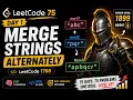 Merge Strings Alternately LeetCode 1768 LeetCode 75 Day 1 Java