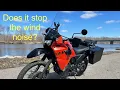 National Cycle V-Stream Windshield Review for Gen 3 KLR650 2022