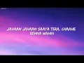 Arijit Singh - Shaayraana (Lyrics)