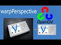 Image warpPerspective Crop Image Using Opencv All In One Code