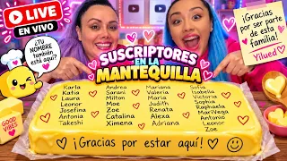 SQUISHY DE MANTEQUILLA 🧈 (ESCRIBIMOS NOMBRES DE SUSCRIPTORES)