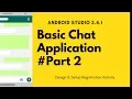 How to make Chat App using Android Studio 2 Prego Coding Classes