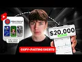 Lagu How I made $20,278 copy-pasting YouTube Shorts