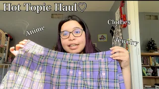 100 Hot Topic Haul Unboxing Anime Jewelry etc