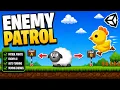 Unity 2D Platformer Tutorial Enemy Patrol AI Moving Enemies