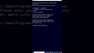 Windows Batch Script If statement string comparison from user input