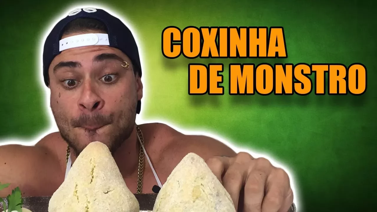 MONSTRO NA COZINHA #1 COXINHA DE MONSTRO LEO STRONDA