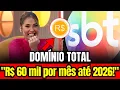 Download Lagu VIRGINIA DOMINA 📺 SBT renova contrato até 2026 - RAINHA da televisão