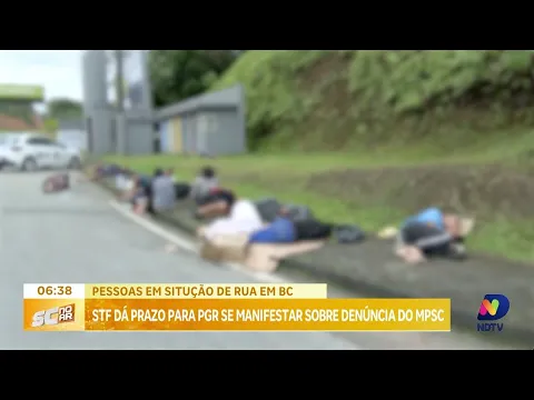 MPSC denuncia descumprimento de políticas para moradores de rua em Balneário Camboriú