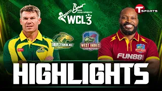 Highlights | Australia Champions vs West Indies Champions | 12th Match | WCL-2026 | T Sports
