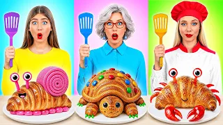Minä vs Mummo Ruoanlaittohaaste | Mahtava Kokkaustaistelu Multi DO Challenge