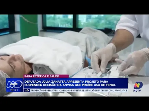 Deputada Júlia Zanatta propõe projeto contra proibição de fenol