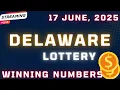 Delaware Day Lottery Results For - 17 Jun 2025