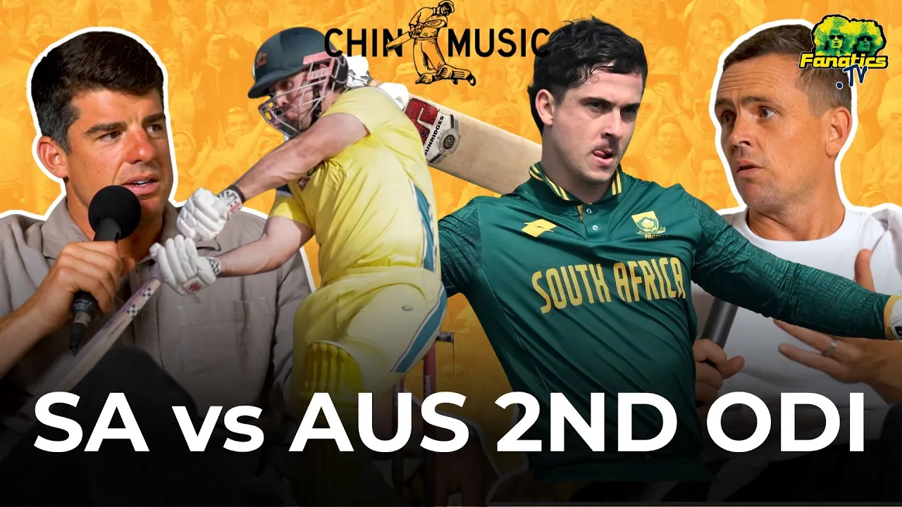 Can Marsh's Aussies Level the Series? 2nd ODI Watch-A-Long | Chin Music Live!