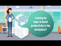 Looking for ways to boost productivity in the workplace