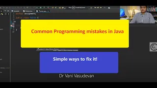 Java programming Common mistakes Simple Fix Part 5