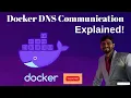 Container DNS Communication Explained Demo Setup Guide Docker DNS How It Works