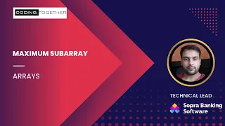 Leetcode 53 Maximum Subarray Arrays