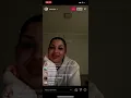Aliza Jane Vibing on Instagram Live