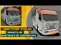 Download Lagu Vector truk simple infinite design - Vector truk tutorial