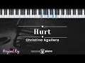Download Lagu Hurt - Christina Aguilera (KARAOKE PIANO - ORIGINAL KEY)