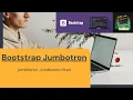 Bootstrap Jumbotron Class Tutorial in Hindi Bootstrap 4 Tutorial - Jumbotrons