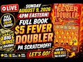 FULL BOOK FEVER 5 FEVER DOUBLER PA Scratch-Offs LIVE Sunday 4PM ET