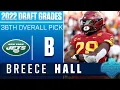 Jets Trade up to take THREE-DOWN RB Breece Hall With No 36 Pick I 2022 NFL Draft Grades