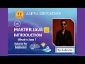Java Introduction Tutorial for Beginners What is Java Aadya Education
