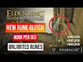 Elden Ring Rune Farm New Rune Glitch No One Knows 800 Million Runes