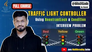 Traffic Light Controller Problem using Threads Java Multithreading