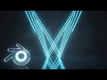 Blender Tutorial Build a Music Visualizer Laser Show with Geometry Nodes and Python