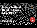 Binary to Octal Octal to Binary Java Coding CodeJavaWithSaqib No Only Coding